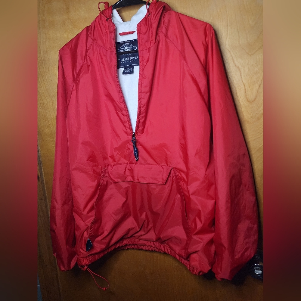 Charles River Solid Hooded Pullover - image 2